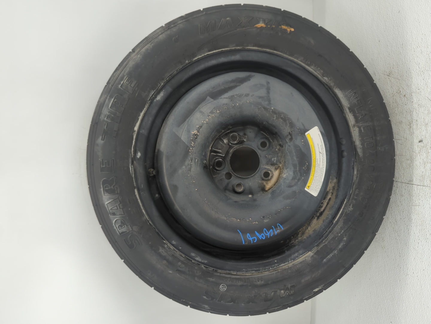 2014-2017 Infiniti Qx50 Spare Donut Tire Wheel Rim Oem - Oemusedautoparts1.com