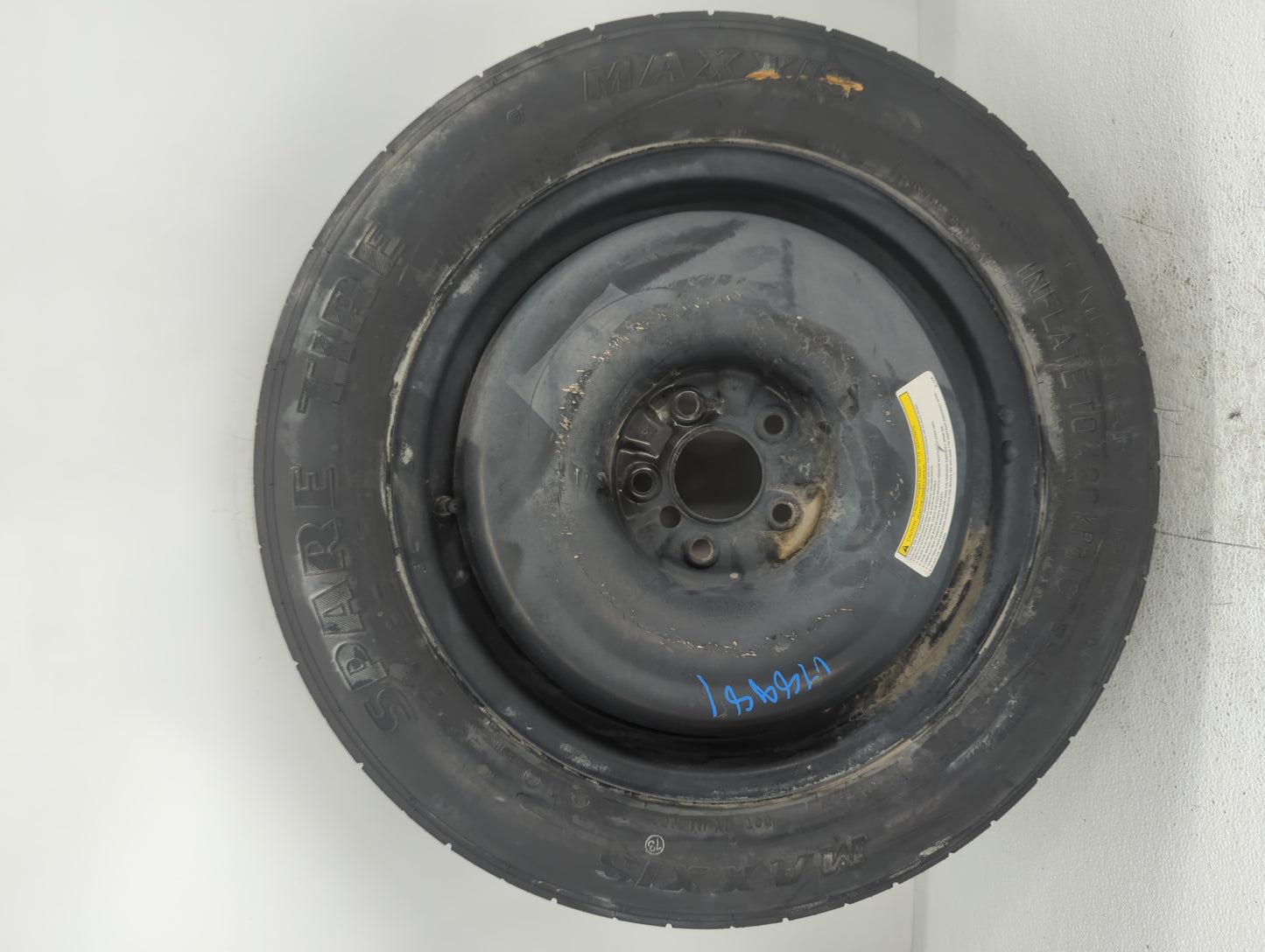 2014-2017 Infiniti Qx50 Spare Donut Tire Wheel Rim Oem - Oemusedautoparts1.com