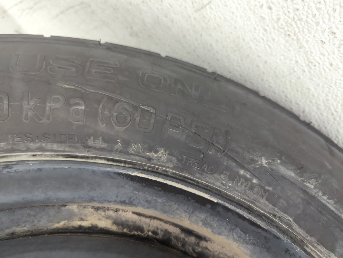 2014-2017 Infiniti Qx50 Spare Donut Tire Wheel Rim Oem - Oemusedautoparts1.com