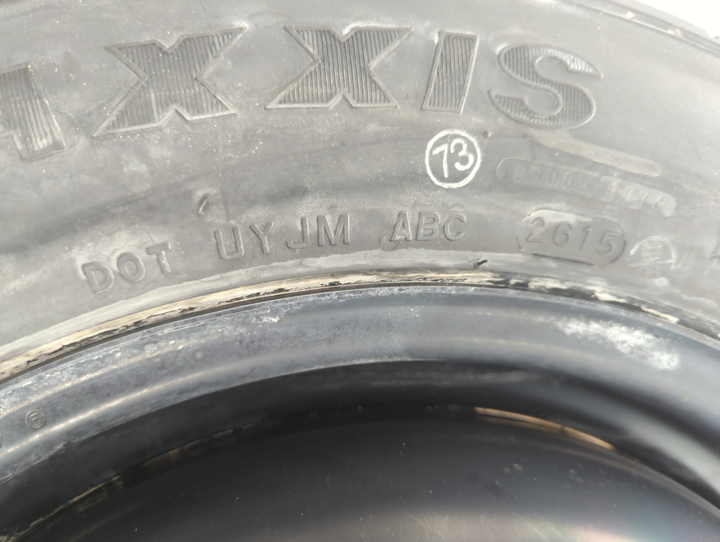 2014-2017 Infiniti Qx50 Spare Donut Tire Wheel Rim Oem - Oemusedautoparts1.com