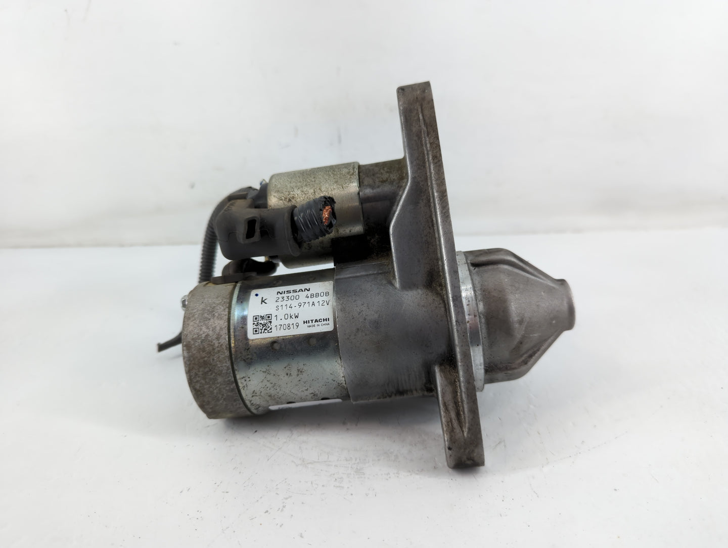2017-2021 Nissan Qashqai Car Starter Motor Solenoid OEM P/N:S114-971A12V 23300 4BB0B Fits Fits 2017 2018 2019 2020 2021 OEM Used Auto Parts - Oemusedautoparts1.com