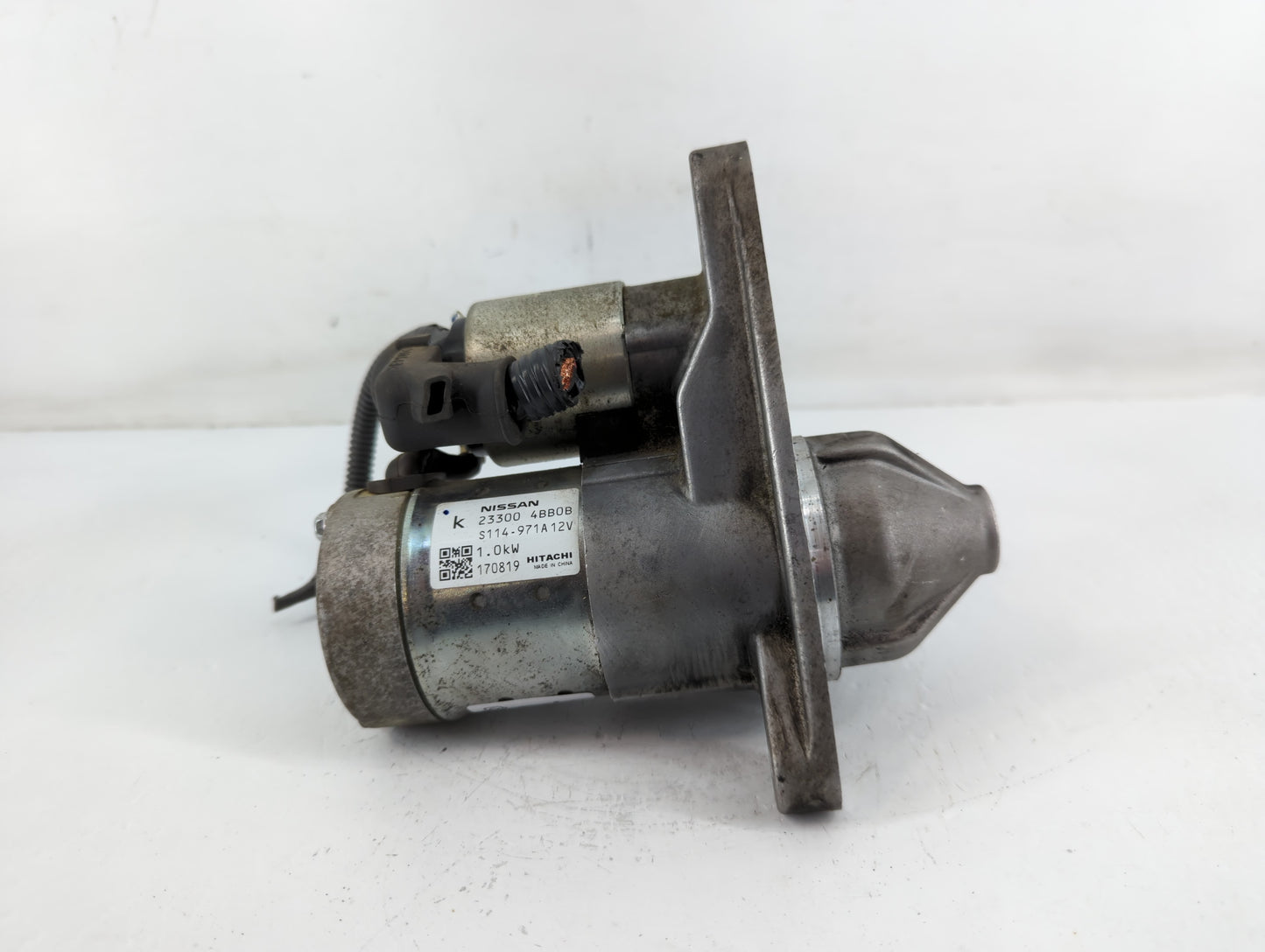 2017-2021 Nissan Qashqai Car Starter Motor Solenoid OEM P/N:S114-971A12V 23300 4BB0B Fits Fits 2017 2018 2019 2020 2021 OEM Used Auto Parts - Oemusedautoparts1.com