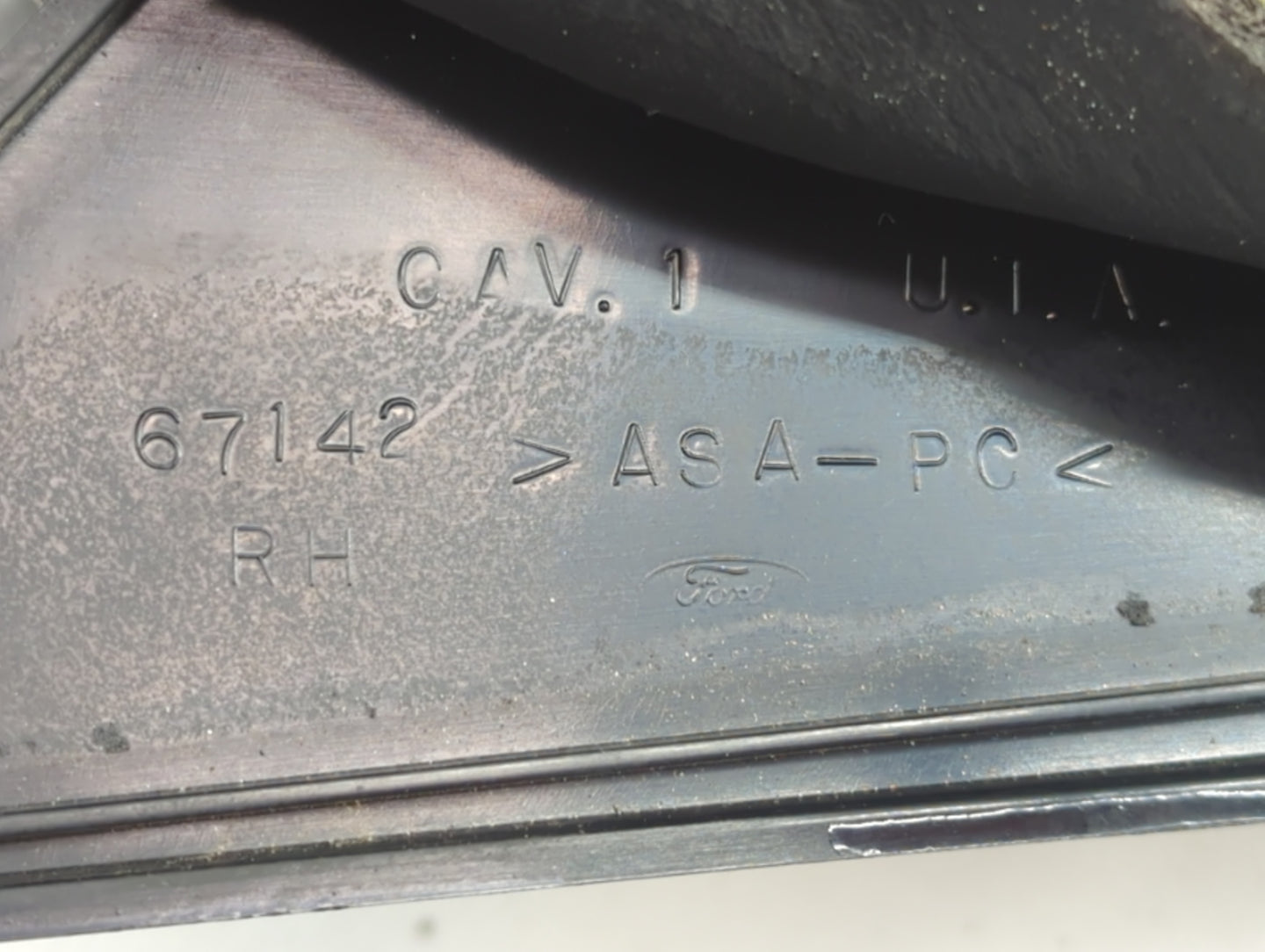 1999-2004 Ford Mustang Side Mirror Replacement Passenger Right View Door Mirror P/N:67142 Fits Fits 1999 2000 2001 2002 2003 2004 OEM Used Auto Parts - Oemusedautoparts1.com