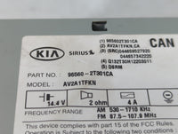 2012 Kia Optima Radio AM FM Cd Player Receiver Replacement P/N:96560-2T301CA Fits OEM Used Auto Parts - Oemusedautoparts1.com