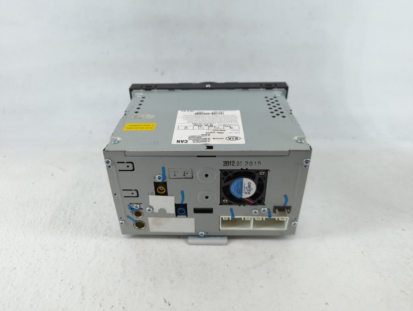 2012 Kia Optima Radio AM FM Cd Player Receiver Replacement P/N:96560-2T301CA Fits OEM Used Auto Parts - Oemusedautoparts1.com
