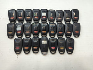 Lot of 25 Hyundai Keyless Entry Remote Fob MIXED FCC IDS MIXED PART