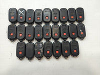 Lot of 25 Toyota Keyless Entry Remote Fob MIXED FCC IDS MIXED PART - Oemusedautoparts1.com