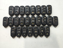 Lot of 25 Toyota Keyless Entry Remote Fob MIXED FCC IDS MIXED PART