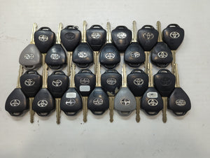 Lot of 25 Toyota Keyless Entry Remote Fob MIXED FCC IDS MIXED PART