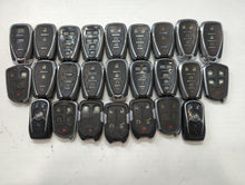 Lot of 25 Chevrolet Keyless Entry Remote Fob MIXED FCC IDS MIXED PART