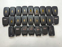 Lot of 25 Chevrolet Keyless Entry Remote Fob MIXED FCC IDS MIXED PART