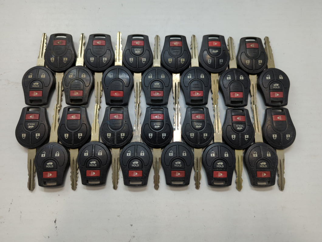 Lot of 25 Nissan Keyless Entry Remote Fob CWTWB1U751 | CWTWB1U816