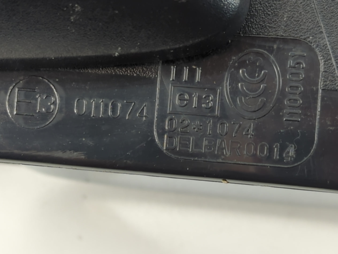 2007-2012 Jeep Compass Side Mirror Replacement Driver Left View Door Mirror P/N:E13011074 Fits Fits 2007 2008 2009 2010 2011 2012 OEM Used Auto Parts - Oemusedautoparts1.com