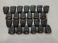 Lot of 25 Dodge Keyless Entry Remote Fob MIXED FCC IDS MIXED PART NUMBERS - Oemusedautoparts1.com