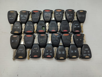 Lot of 25 Dodge Keyless Entry Remote Fob MIXED FCC IDS MIXED PART NUMBERS