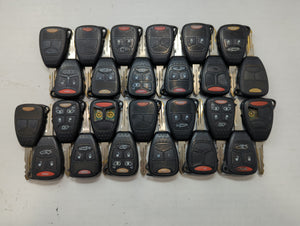 Lot of 25 Dodge Keyless Entry Remote Fob MIXED FCC IDS MIXED PART NUMBERS