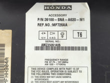 2009-2011 Honda Civic Radio AM FM Cd Player Receiver Replacement P/N:39100-SNA-A620-M1 Fits Fits 2009 2010 2011 OEM Used Auto Parts