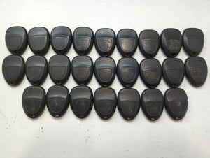 Lot of 25 Chevrolet Keyless Entry Remote Fob MIXED FCC IDS MIXED PART