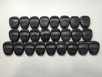 Lot of 25 Chevrolet Keyless Entry Remote Fob MIXED FCC IDS MIXED PART - Oemusedautoparts1.com
