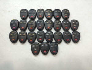 Lot of 25 Chevrolet Keyless Entry Remote Fob MIXED FCC IDS MIXED PART