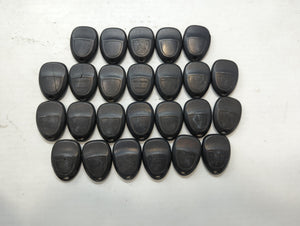 Lot of 25 Chevrolet Keyless Entry Remote Fob MIXED FCC IDS MIXED PART