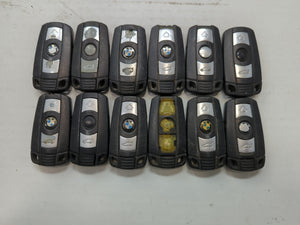 Lot of 12 Bmw Keyless Entry Remote Fob MIXED FCC IDS MIXED PART NUMBERS