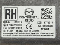 2013-2015 Mazda Cx-5 Chassis Control Module Ccm Bcm Body Control - Oemusedautoparts1.com