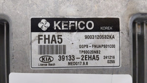 2015 Kia Soul PCM Engine Control Computer ECU ECM PCU OEM P/N:39133-2EHA5 39132-2EHA5 Fits OEM Used Auto Parts