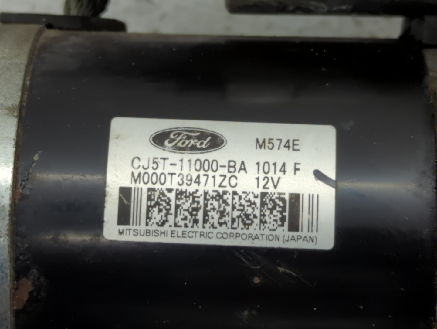 2013-2016 Ford Fusion Car Starter Motor Solenoid OEM P/N:M000T39471ZC CJ5T-11000-BA Fits Fits 2013 2014 2015 2016 OEM Used Auto Parts - Oemusedautoparts1.com