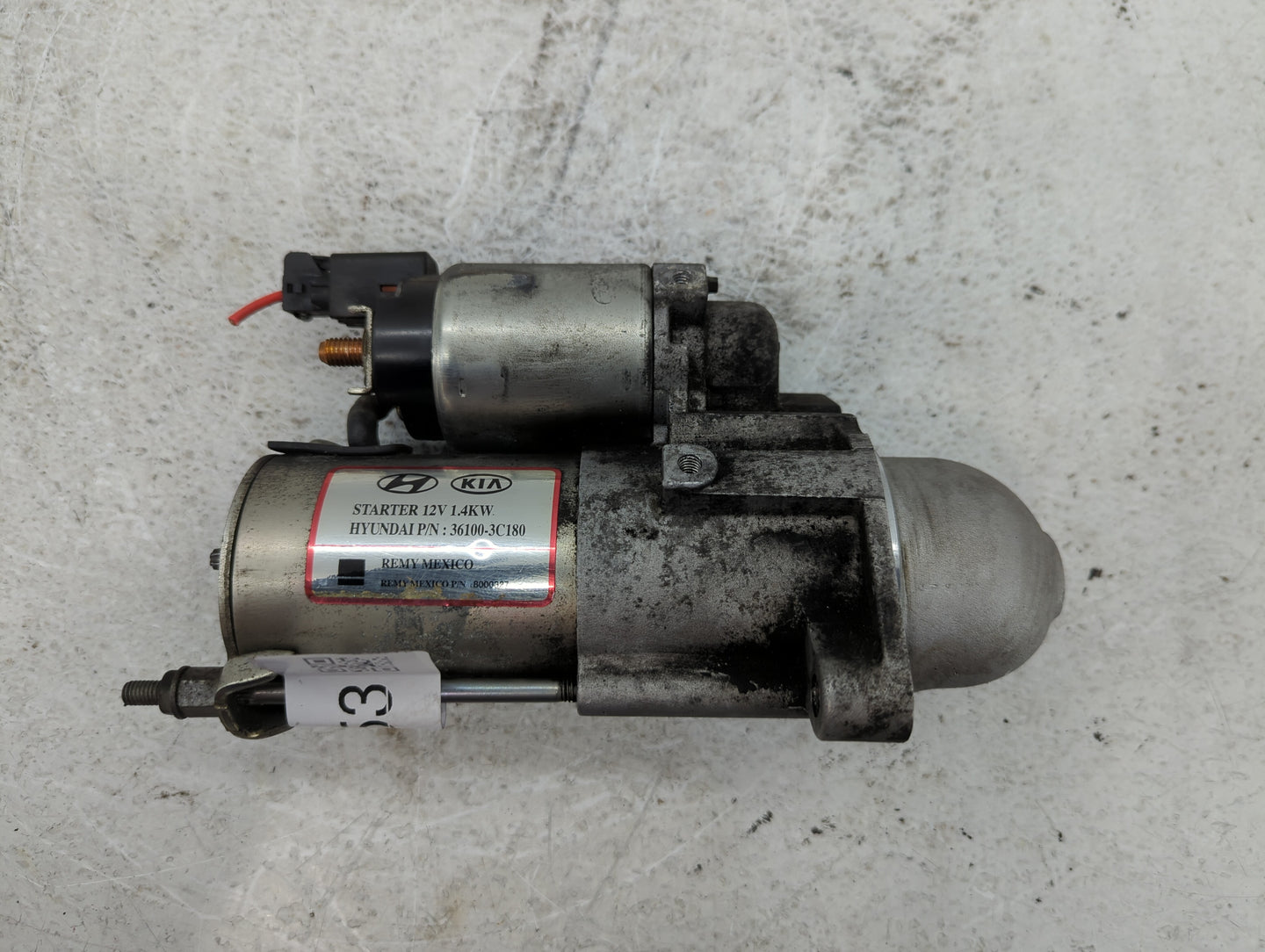 2011 Hyundai Santa Fe Car Starter Motor Solenoid OEM P/N:36100-3C180 Fits OEM Used Auto Parts - Oemusedautoparts1.com