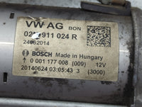 2014 Volkswagen Jetta Car Starter Motor Solenoid OEM P/N:02M 911 024 R Fits Fits 2015 2016 2017 2018 2019 2020 2021 2022 OEM Used Auto Parts - Oemusedautoparts1.com