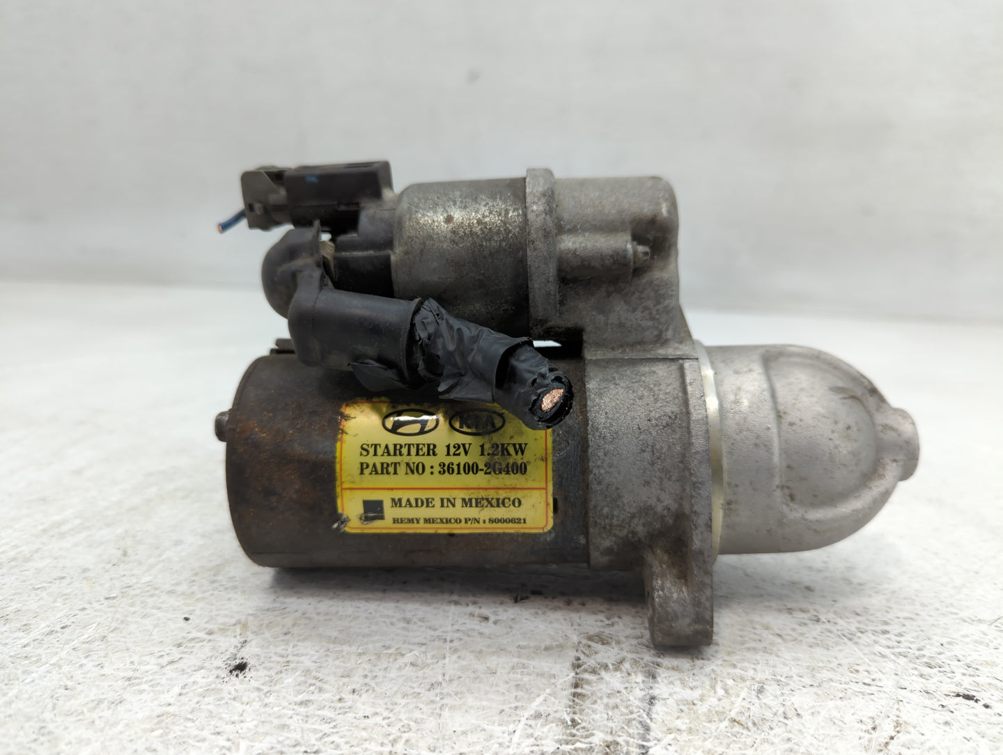 2010-2014 Hyundai Santa Fe Car Starter Motor Solenoid OEM P/N:36100-2G400 Fits Fits 2008 2009 2010 2011 2012 2013 2014 OEM Used Auto Parts - Oemusedautoparts1.com