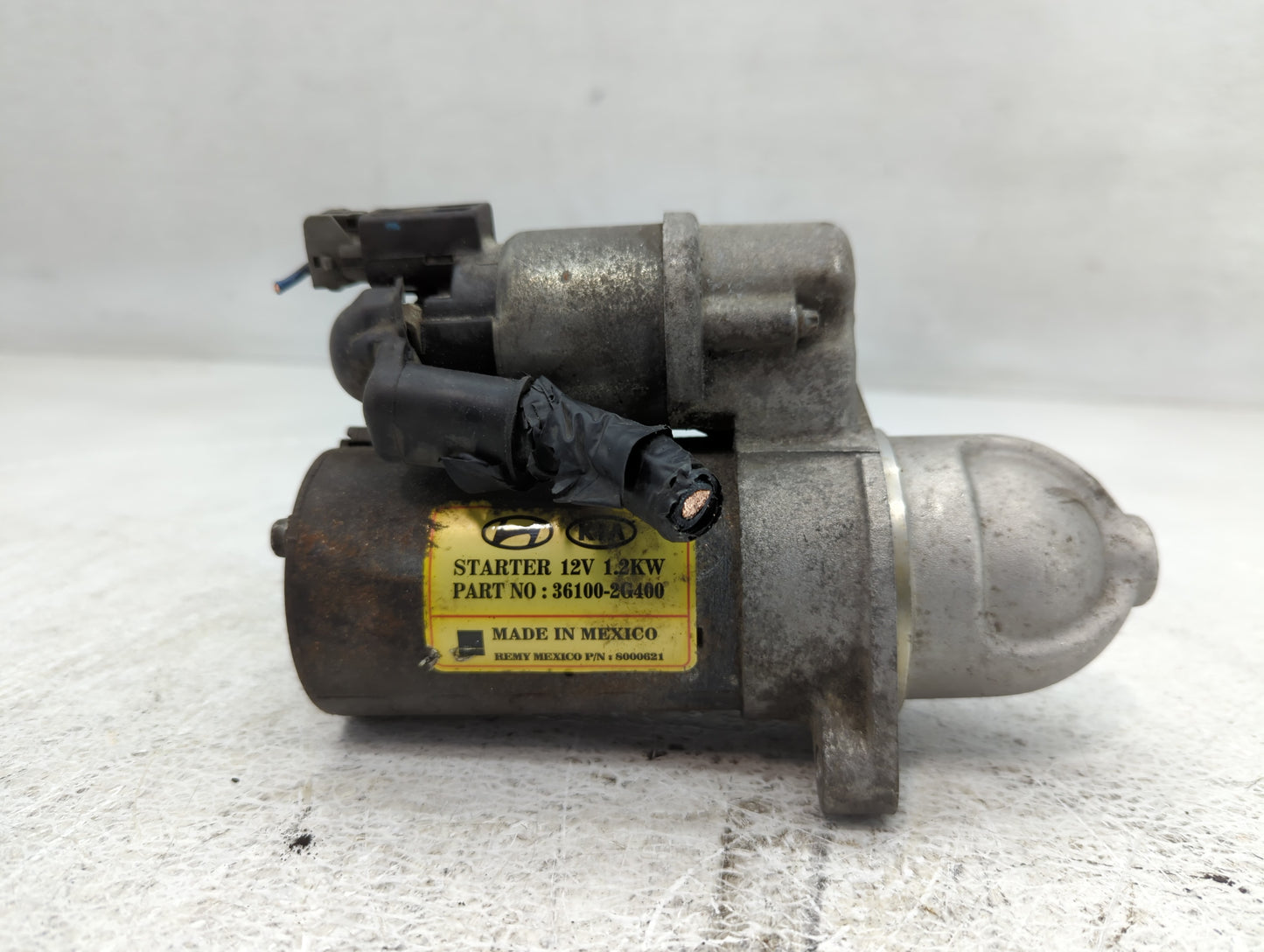 2010-2014 Hyundai Santa Fe Car Starter Motor Solenoid OEM P/N:36100-2G400 Fits Fits 2008 2009 2010 2011 2012 2013 2014 OEM Used Auto Parts - Oemusedautoparts1.com