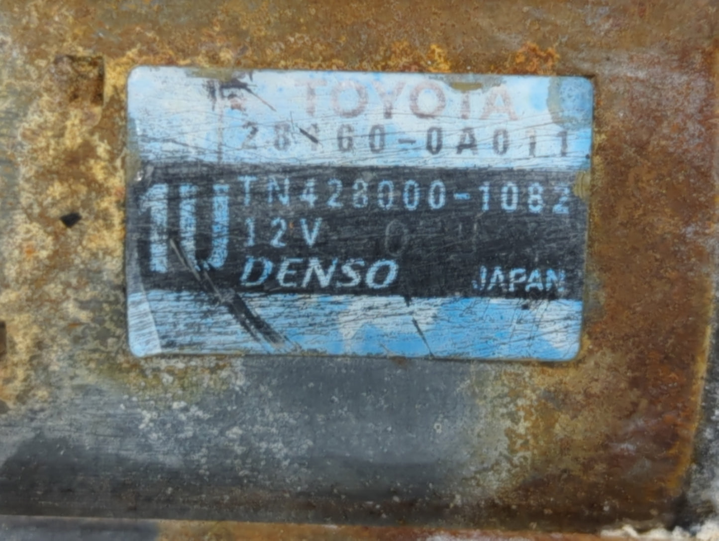 2007-2018 Lexus Es350 Car Starter Motor Solenoid OEM P/N:428000-1082 28100-0A011 Fits OEM Used Auto Parts - Oemusedautoparts1.com