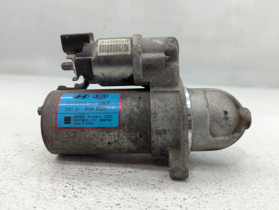 2016-2020 Kia Optima Car Starter Motor Solenoid OEM P/N:8000743 36100-3C210 Fits Fits 2015 2016 2017 2018 2019 2020 OEM Used Auto Parts