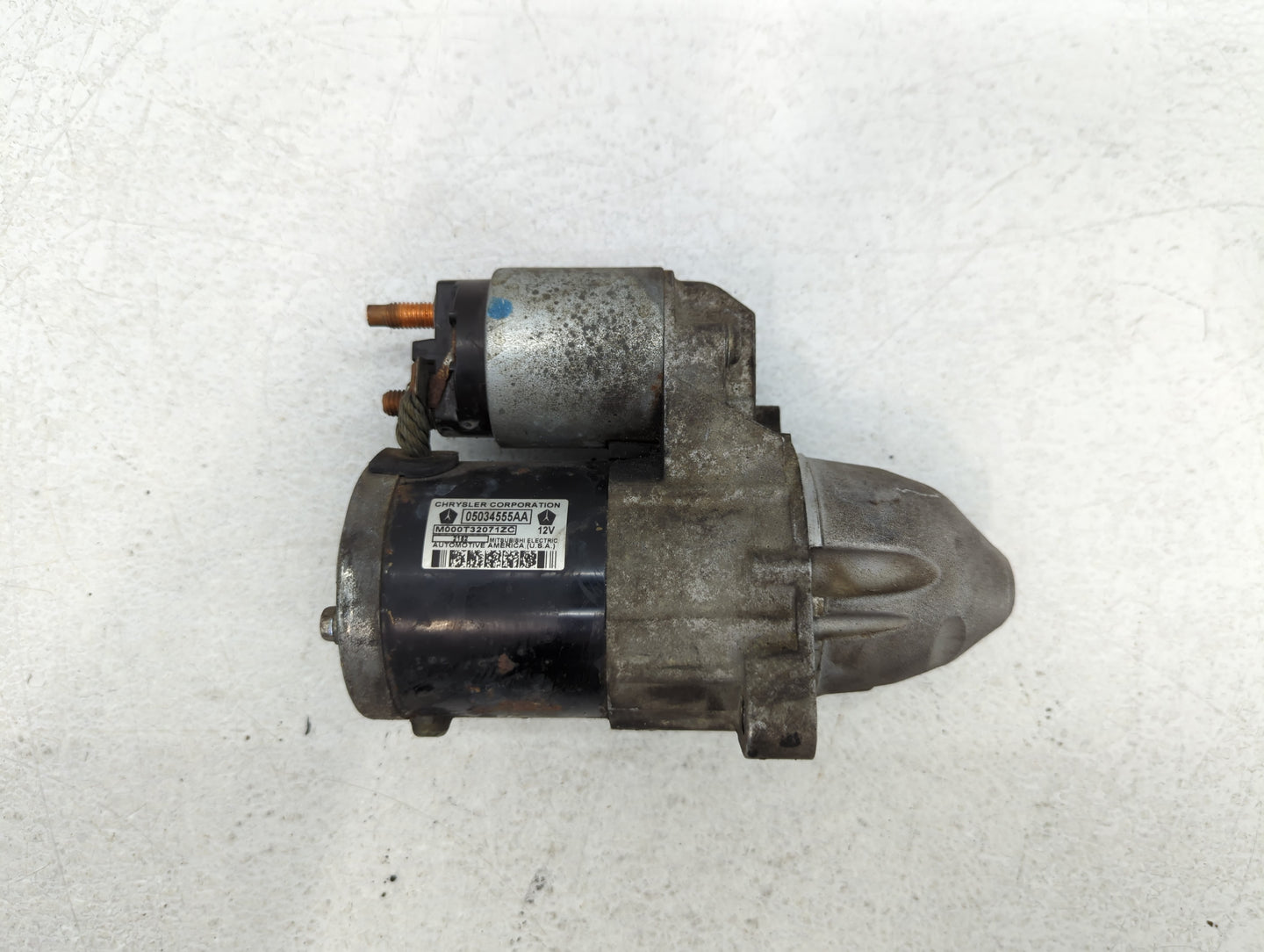 2007-2012 Dodge Caliber Car Starter Motor Solenoid OEM P/N:05034555AA Fits OEM Used Auto Parts - Oemusedautoparts1.com