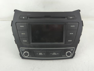 2013-2018 Hyundai Santa Fe Radio AM FM Cd Player Receiver Replacement P/N:96180-4Z6004X Fits Fits 2013 2014 2015 2016 2017 2018 OEM Used Auto Parts