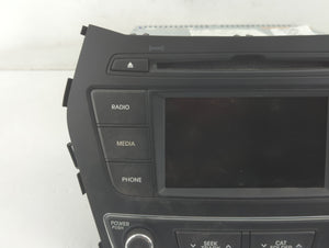 2013-2018 Hyundai Santa Fe Radio AM FM Cd Player Receiver Replacement P/N:96180-4Z6004X Fits Fits 2013 2014 2015 2016 2017 2018 OEM Used Auto Parts