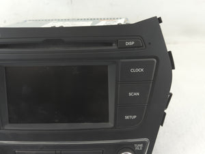 2013-2018 Hyundai Santa Fe Radio AM FM Cd Player Receiver Replacement P/N:96180-4Z6004X Fits Fits 2013 2014 2015 2016 2017 2018 OEM Used Auto Parts