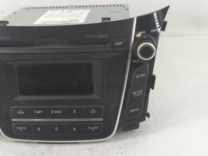 2016-2017 Hyundai Elantra Gt Radio AM FM Cd Player Receiver Replacement P/N:96170-A5260GU Fits Fits 2016 2017 OEM Used Auto Parts