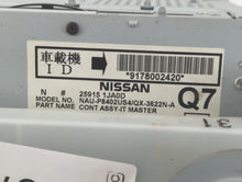 2010-2011 Infiniti Ex35 Radio AM FM Cd Player Receiver Replacement P/N:25915 1JA0D Fits Fits 2010 2011 2012 OEM Used Auto Parts