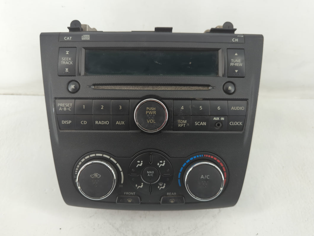 2007-2009 Nissan Altima Radio AM FM Cd Player Receiver Replacement P/N:28185 ZN40A Fits Fits 2007 2008 2009 OEM Used Auto Parts