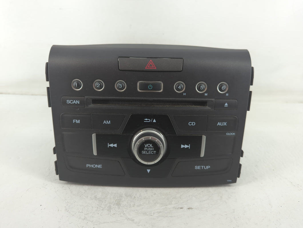 2012-2014 Honda Cr-V Radio AM FM Cd Player Receiver Replacement P/N:CQ-JH72E1UT 39100-T0A-A520-M1 Fits Fits 2012 2013 2014 OEM Used Auto Parts