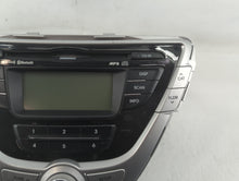 2011-2013 Hyundai Elantra Radio AM FM Cd Player Receiver Replacement P/N:96170-3X161BLH Fits Fits 2011 2012 2013 OEM Used Auto Parts