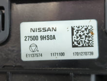 2016-2018 Nissan Altima Climate Control Module Temperature AC/Heater Replacement P/N:27500 9HS0A Fits Fits 2016 2017 2018 OEM Used Auto Parts