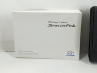 2014 Hyundai Santa Fe Owners Manual Book Guide P/N:EB80-EU42D OEM Used Auto Parts - Oemusedautoparts1.com