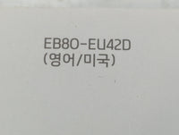 2014 Hyundai Santa Fe Owners Manual Book Guide P/N:EB80-EU42D OEM Used Auto Parts - Oemusedautoparts1.com