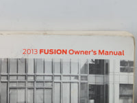 2013 Ford Fusion Owners Manual Book Guide P/N:DE5J 19A321 AA OEM Used Auto Parts - Oemusedautoparts1.com