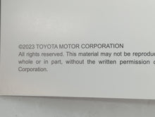 2023 Toyota Highlander Owners Manual Book Guide P/N:01999-48M56 OEM Used Auto Parts