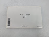 2019 Infiniti Q70 Owners Manual Book Guide P/N:N19E SG5TJU1 OEM Used Auto Parts - Oemusedautoparts1.com